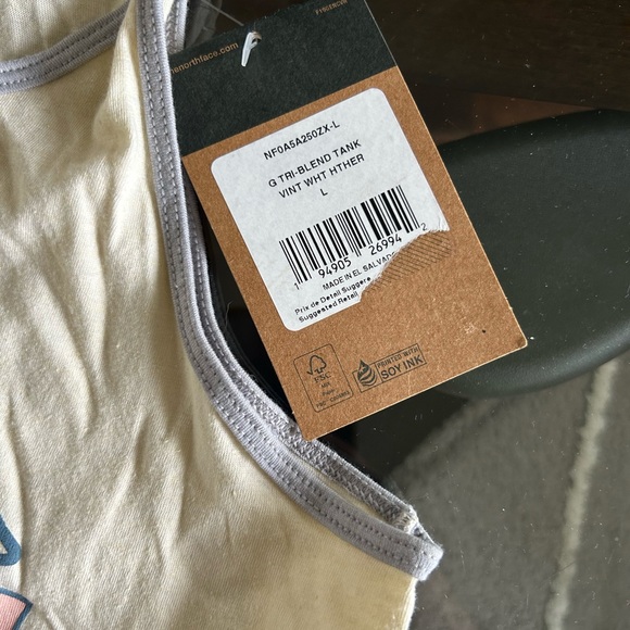 Girls North Face Tank Top NWT - Picture 2 of 4